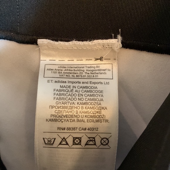 BNWOT Adidas small climalite leggings/tights size S - Picture 5 of 7